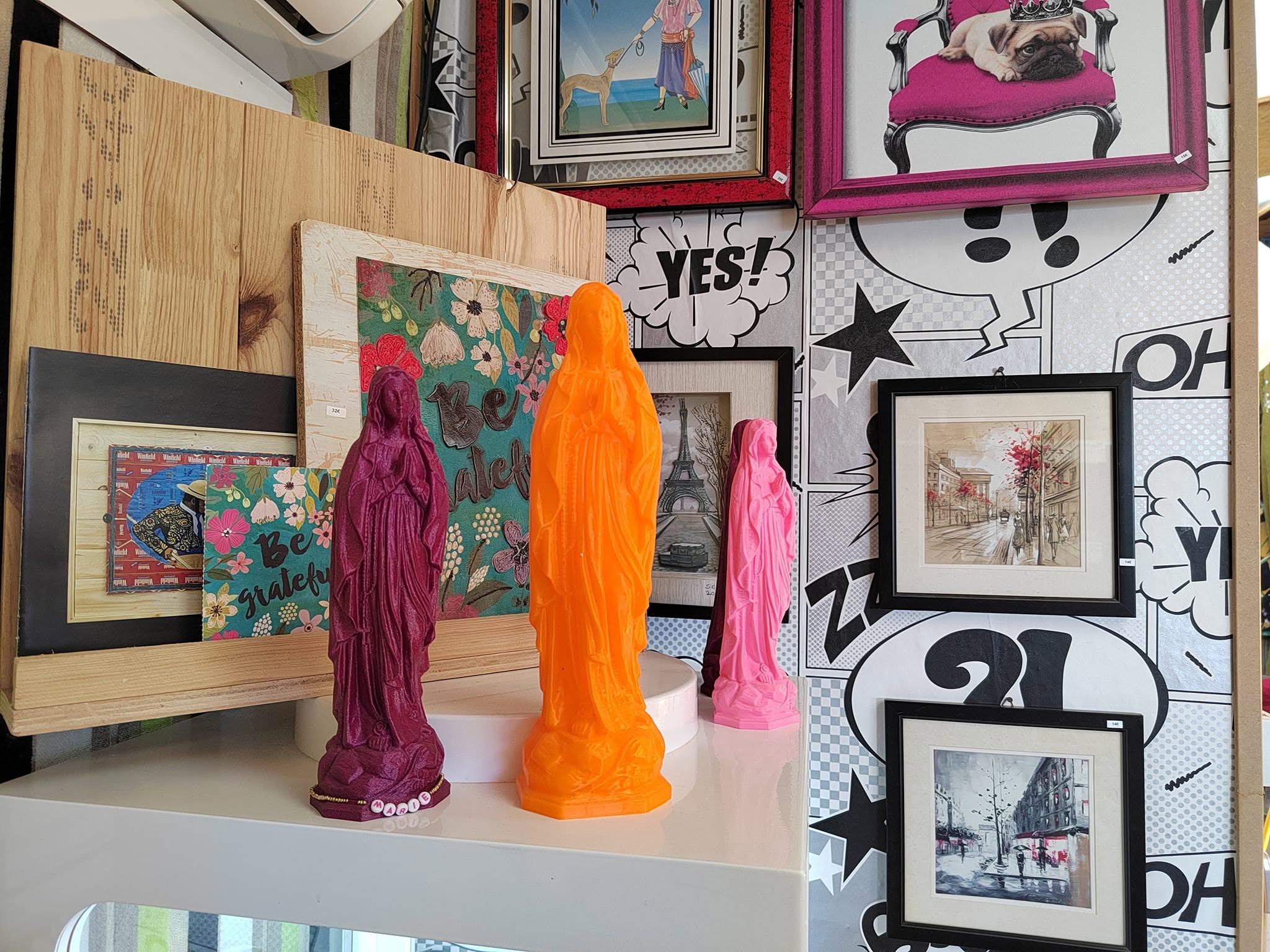 Décoration imprimée en 3D